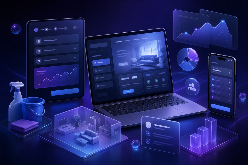 Сайт клининговой компании с расчётом цены и мини-CRM