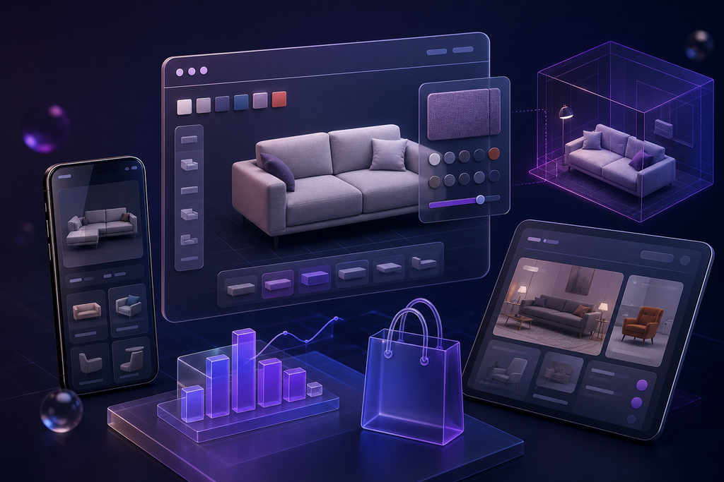 Интернет-магазин мебели с 3D-конфигуратором диванов