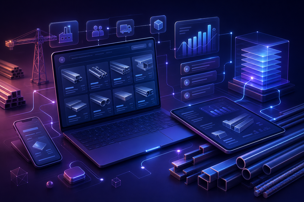 B2B-каталог металлопроката с интеграцией 1С - изображение 3