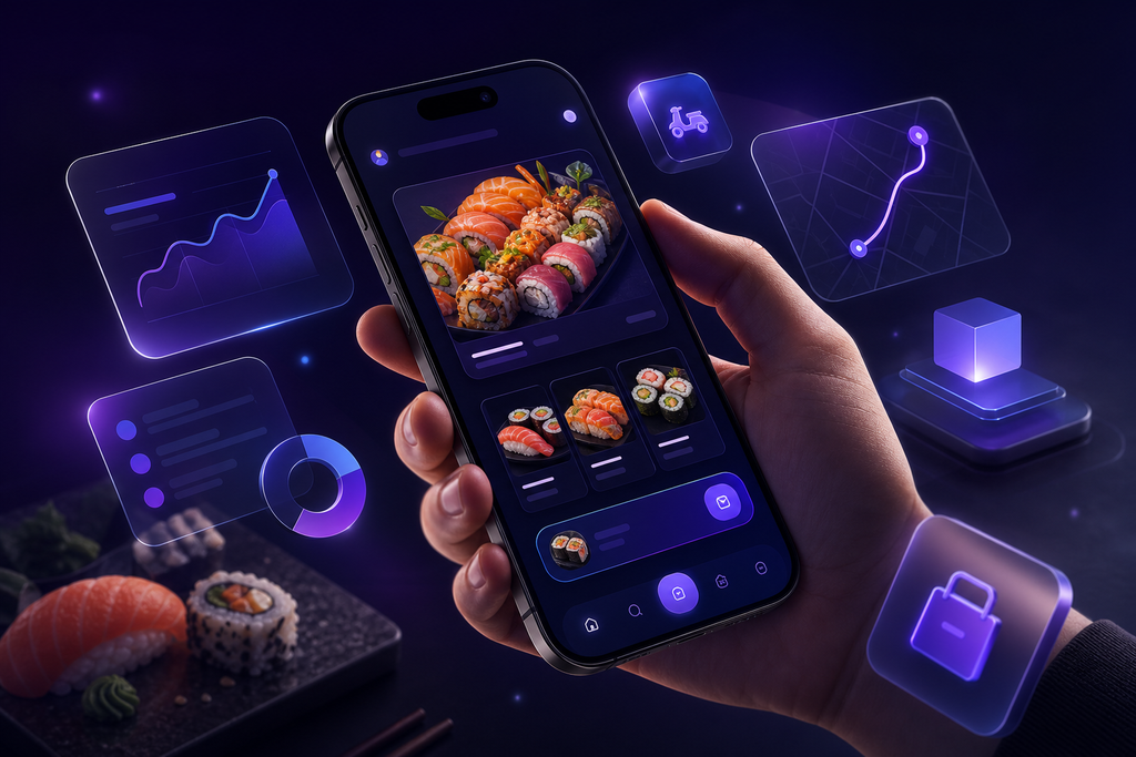 Сайт и PWA доставки суши с собственной курьерской логистикой - изображение 2